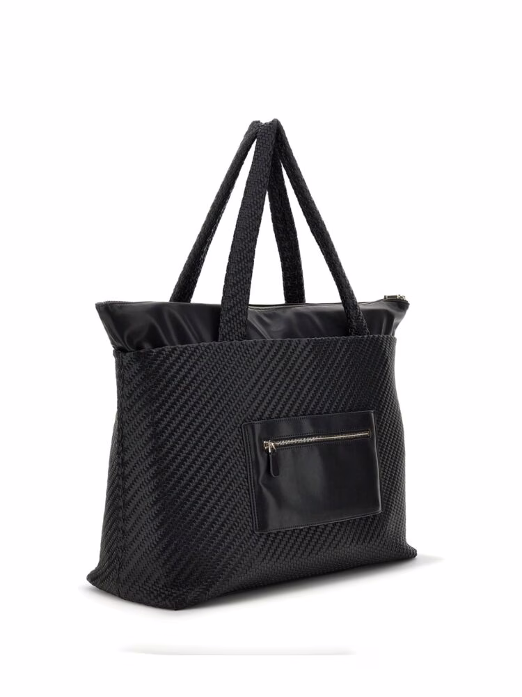 Guess Large Travel Carryall Γυναικεία Τσάντα Μαύρη 2