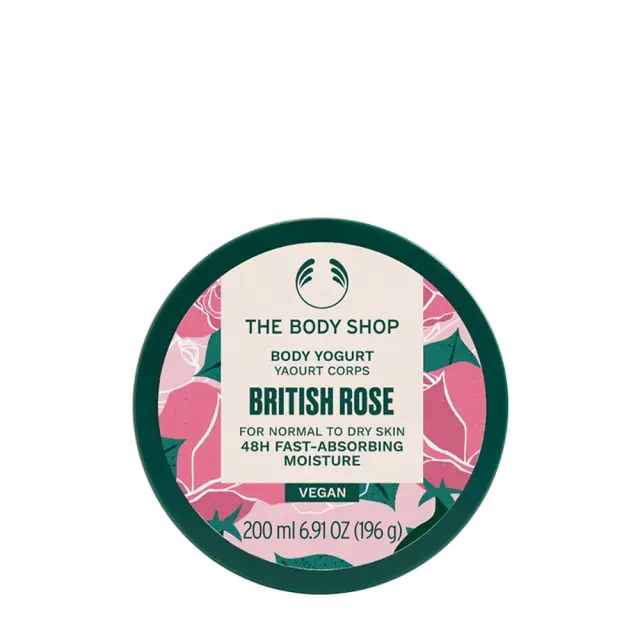 The Body Shop British Rose Body Yogurt