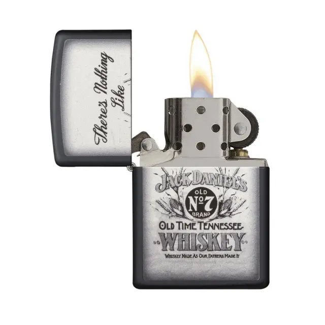 Αναπτηρας Zippo Jack Daniel’s® με φινιρισμα Black Matte 29293 3