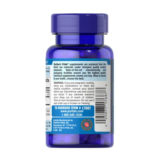 Puritan's Pride Hyaluronic Acid 100 mg 3