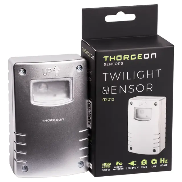 Twilight Control Sensor IP44 silver