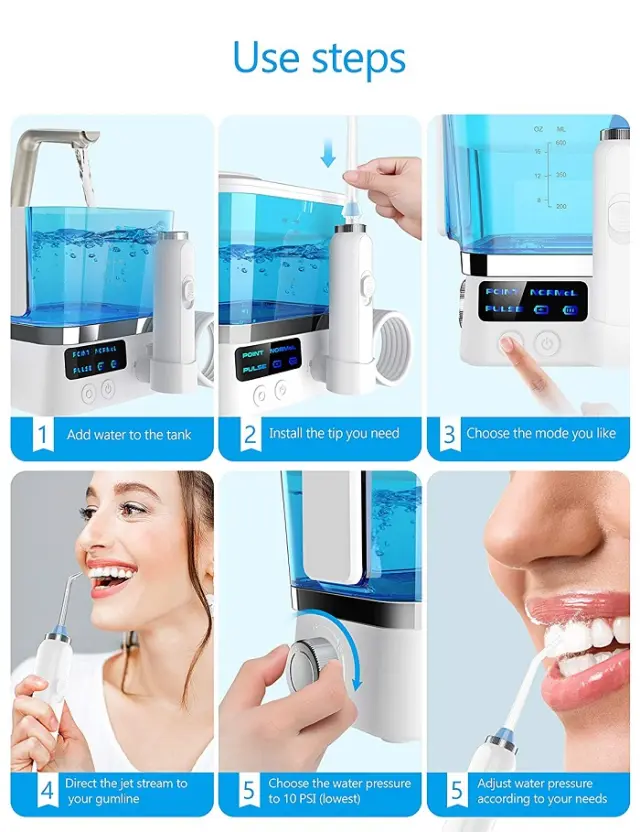 Ηλεκτρική συσκευή καθαρισμού δοντιών - Water Flosser - YXY880 - 190442 3