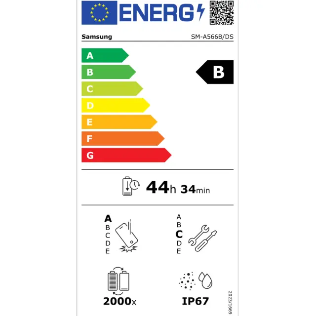 Samsung SM-A566 Galaxy A56 5G Dual Sim 6.7" 8GB/128GB NFC IP67 Awesome Graphite Enterprise Edition 3