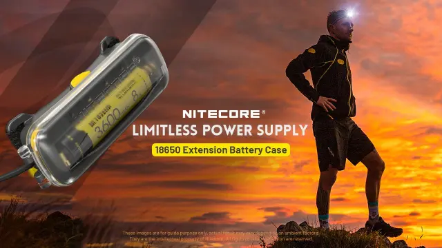 Extension battery case 18650 3