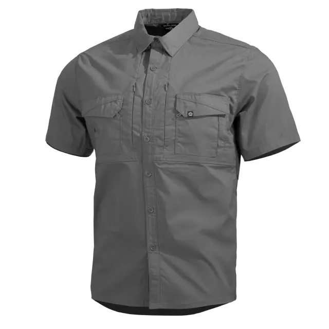 PLATO SHIRT SHORT K02019-SH 08WG-Wolf-Grey