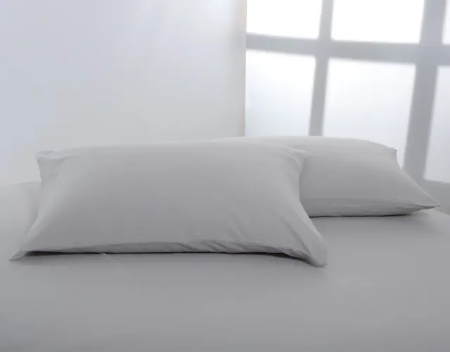 Ζευγάρι μαξιλαροθήκες jersey (50cm x 70cm) light grey - -