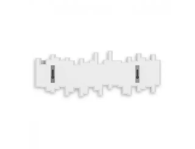 Κρεμάστρα τοίχου Sticks Umbra 5 θέσεων με διαστάσεις 49.3x2.5x18.4cm - Λευκό318211-660 2