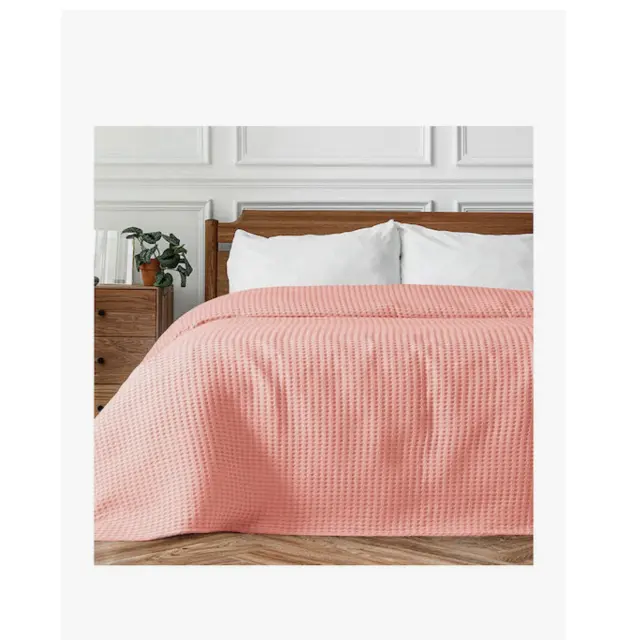 ΚΟΥΒΕΡΤΑ ΠΙΚΕ ΜΟΝΗ 160Χ240 CORAL 1990 SNAP BEAUTY HOME