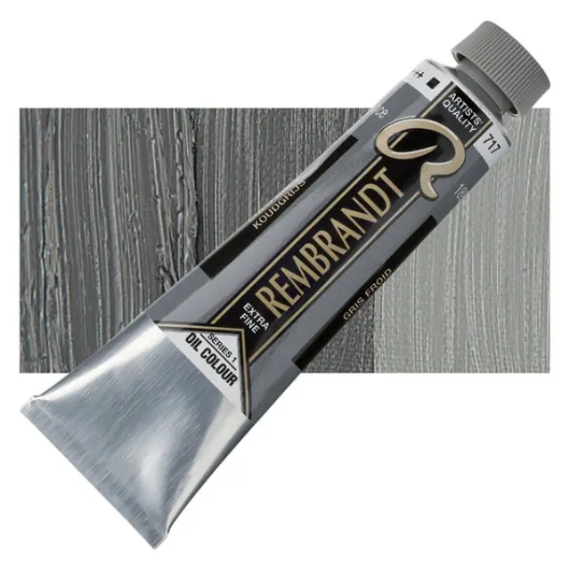 Λάδι Talens Rembrandt - 717 Cold Grey - 40ml