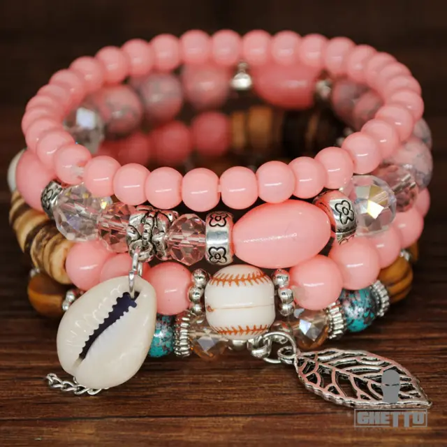 Ghetto Shell Bracelet Bohemia Άλλο/Πολύχρωμο