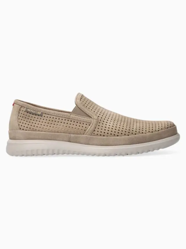 Mephisto Μοκασίνια-Loafers Ανδρικό δέρμα Nubuck Μπεζ MEP/TIAGO SAND 3