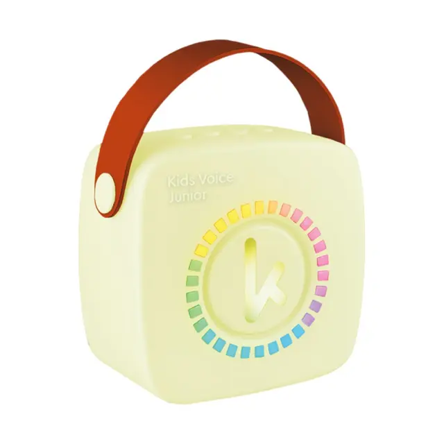 Kiddoboo KidsVoice JUNIOR mini Karaoke Speaker & Mic Yellow + NikoletaTV (KBT3NTYEL) 3