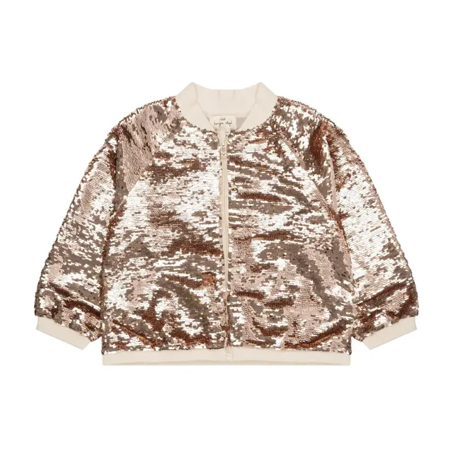 Jacket lulu bomber brazilian sand konges slojd - Χρυσό