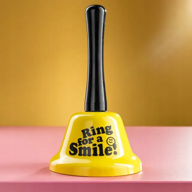 Κουδούνι "Ring for a Smile" - Yellow OEM 2