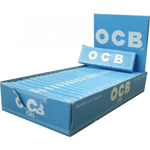 OCB Χαρτάκια - Σιέλ 25τεμ.