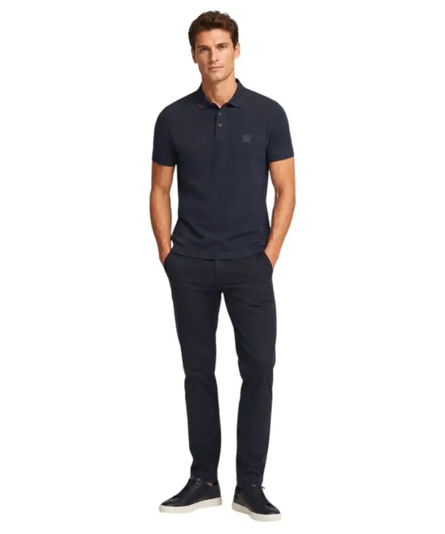 Hugo Boss - Ανδρικό Κοντομάνικο Polo Passenger 50507803-406 Μπλε 3