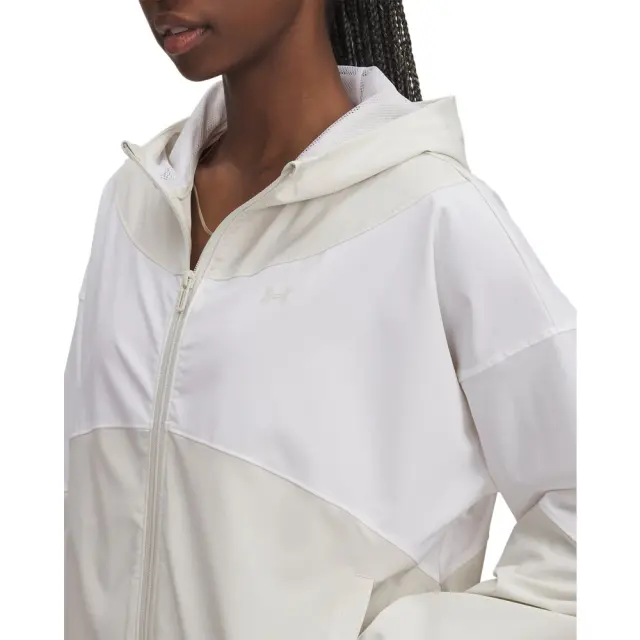 Under Armour Rival Woven Jacket (6004849-110) - Μπέζ 2