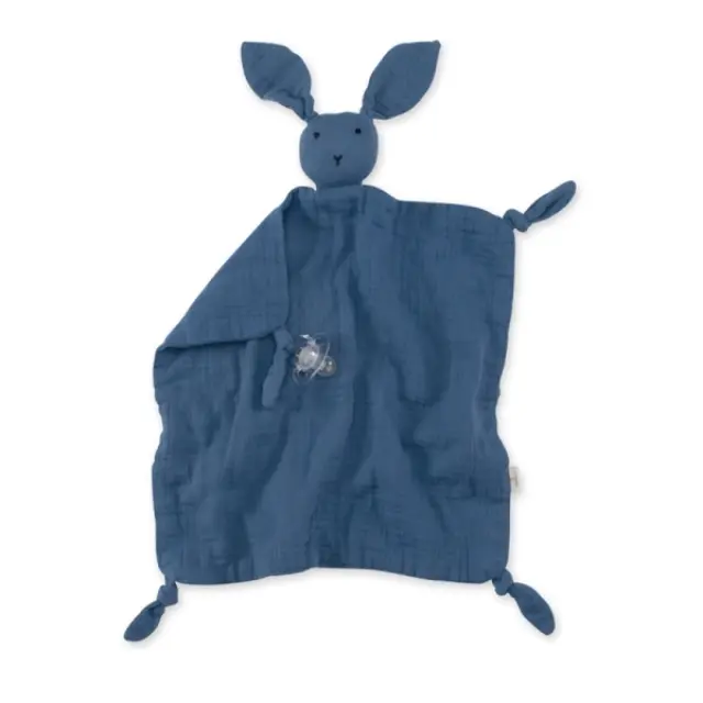 Πανάκι Παρηγοριάς Bemini D.Blue Bunny 100%Cotton 2