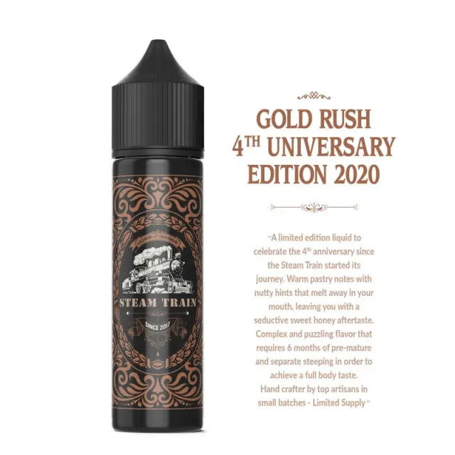 Steam Train Gold Rush Επετειακή έκδοση 2020 20ml/60ml