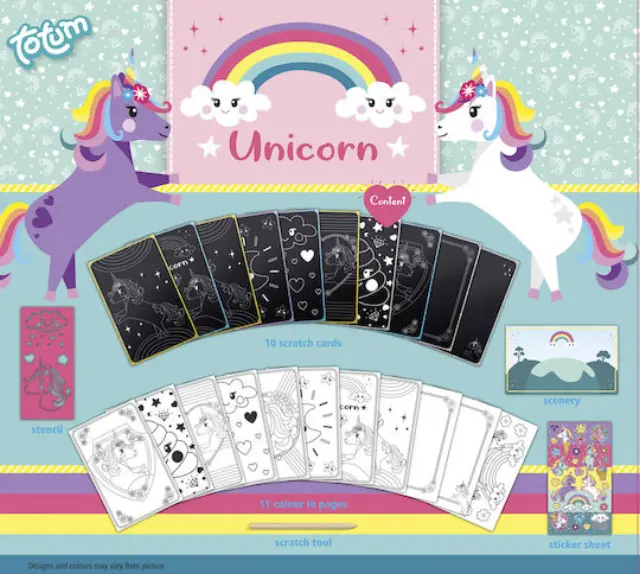 Totum Unicorn Scratch Book (TT071605) 2