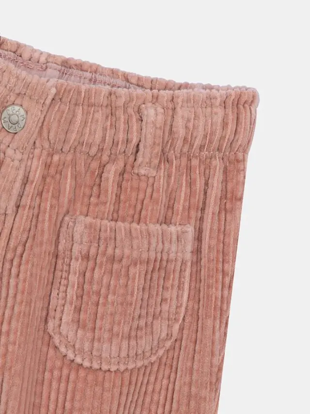 Βρεφικό Παντελόνι για Κορίτσια Cozy Velvet ΡΟΖ 2