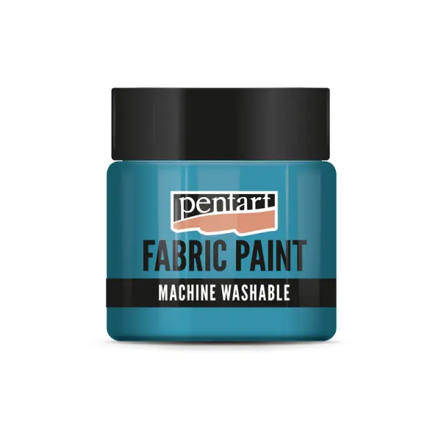 Χρώμα Για Ύφασμα Pentart, Τιρκουάζ μπλε, 50ml