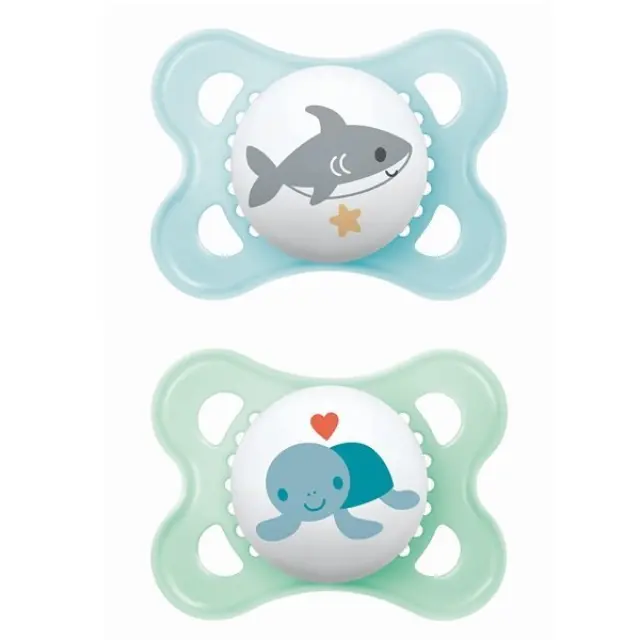 MAM Original 101L Πιπίλα Λάτεξ Αγόρι (2-6m) 2pcs
