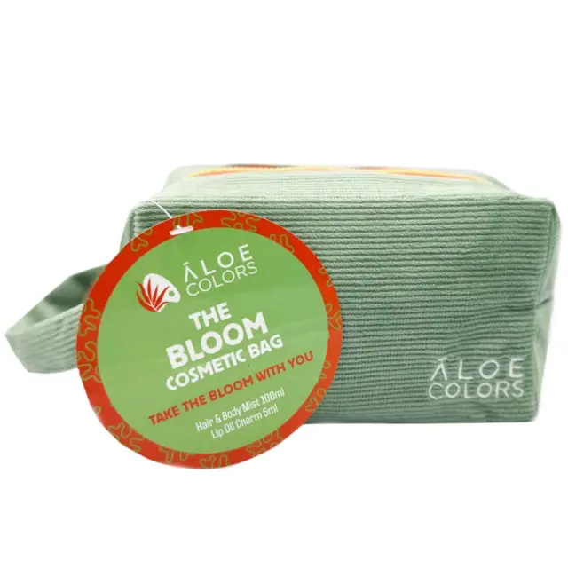 Aloe Colors Promo Xmas Bag The Bloom Hair + Body Mist με Λουλουδένιο Άρωμα 100ml + Lip Oil Charm 5ml