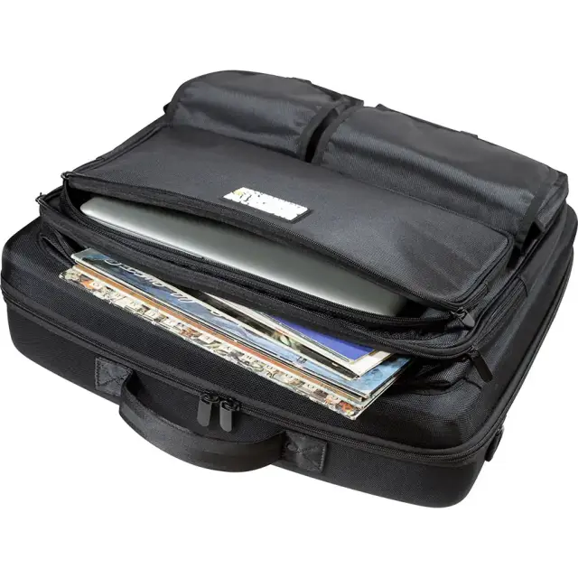 WALKASSE W-EVAPICKFOAM-M Shockproof Eva CaseMulti Format CDJ/MIXER/PLAYER Black (Shoulder bag). 3