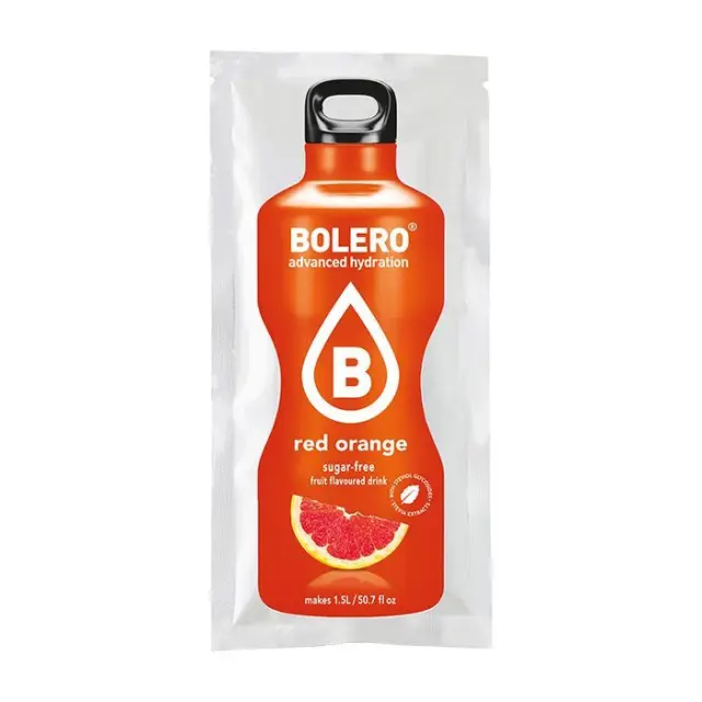BOLERO Red Orange (Σαγκουίνι) - χυμός σε σκόνη για 1,5L (σακουλάκι 9γρ)