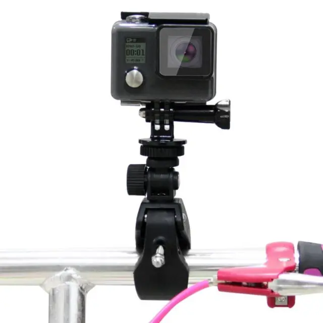 Puluz® Βάση Τιμονιού Ποδηλάτου για Action Camera-Black