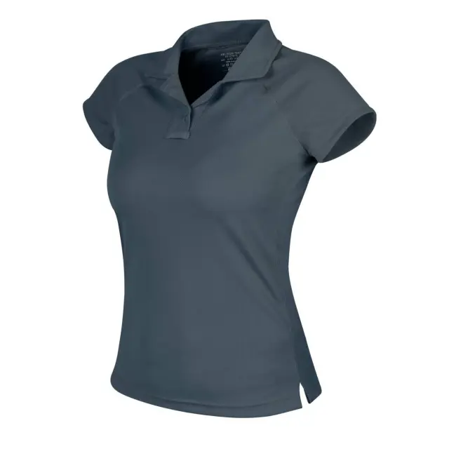 Helikon-Tex UTL Polo Shirt-TopCool Light-Γυναικεία Μπλούζα Πόλο για Τακτική -Καθημερινή Χρήση - 08WG-Wolf Grey-Γκρί Ανοιχτό