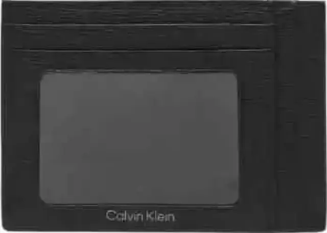 Calvin Klein Unisex Μικρή Θήκη Καρτών Emblem ID Cardholder Μαύρη 2