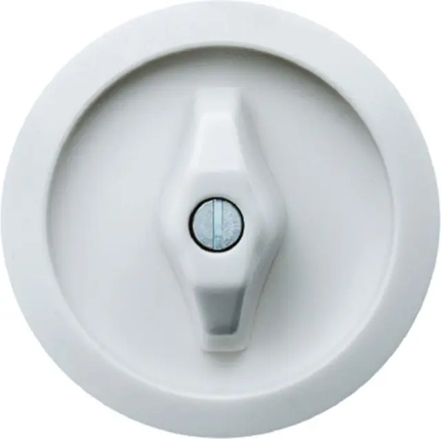 Centre plate toggle, 1930, p. white glossy