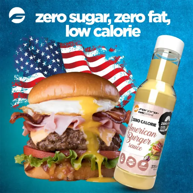 Forpro Near Zero Calorie Sauce American Burger, 375 ml 3