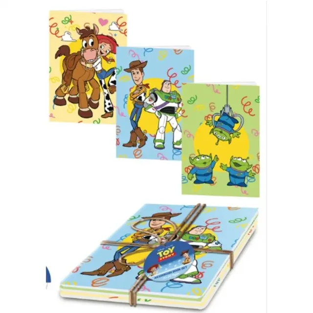 Σετ 3 Σημειωματάρια TOY STORY - Set of 3 Excercice Book SR2510795