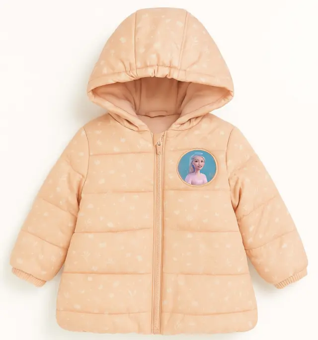 Μπουφάν με Κουκούλα Disney Frozen Pink 8021033 - 7-8 Y (128cm)