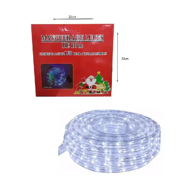 Φωτοσωλήνας Ψυχρό Χρώμα 10m - Light tubes manguera de luces 3800185 3