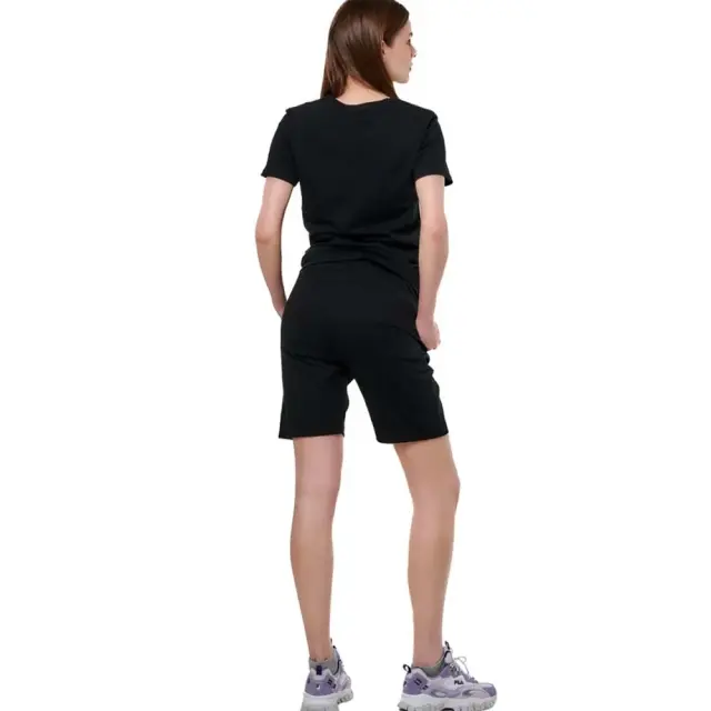 Body Action Women's Essentials French Terry Shorts Μαύρο 031519-01 (Body Action) 2