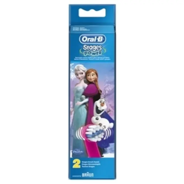 Oral-B Superior Cleaning Frozen Ανταλλακτικές Κεφαλές Ηλεκτρικής Οδοντόβουρτσας για 3+ Χρονών 2τμχ 2