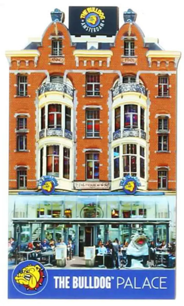 The Bulldog Amsterdam Διακοσμητικό Μαγνητάκι - The Palace
