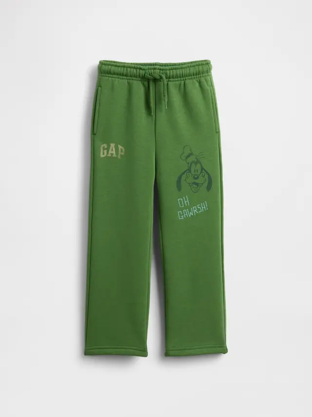 Gap Ã— Disney Βρεφικό & Νηπιακό VintageSoft Παντελόνι Φόρμα Saratoga green - 6-12M