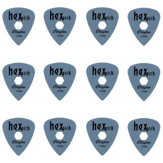 Clayton HX100 Hex Standard Πένες 1,00mm (Πακέτο 12 τμχ)