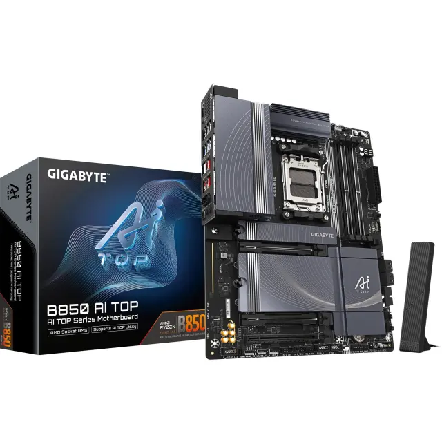 GigaByte B850 AI TOP (black/grey)