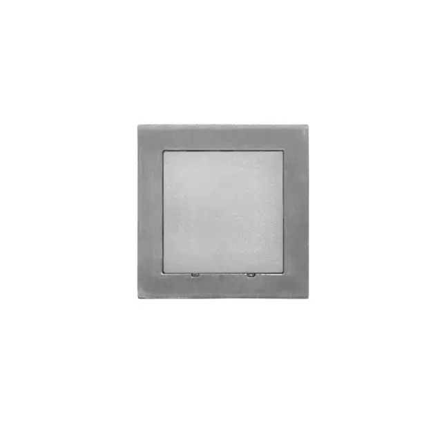 LED ΦΩΤ.ΑΛΟΥΜΙΝΙΟΥ ΕΠΙΤΟΙΧΟ TETΡΑΓΩΝΟ 0.6W ΨΥΧΡΟ ΣΑΤΙΝΕ