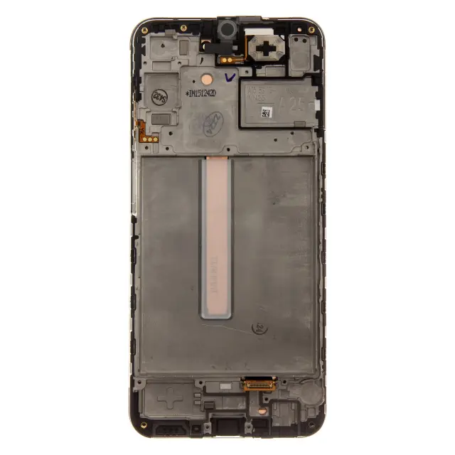 LCD display + Touch Unit + Front Cover Samsung A256B Galaxy A25 Black (Service Pack) 2