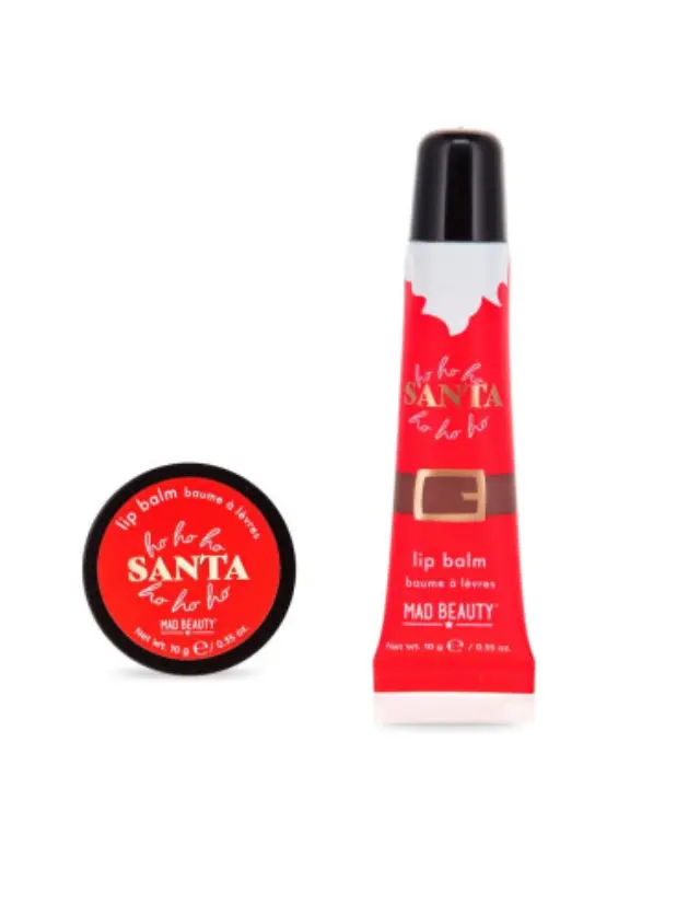 MAD BEAUTY HOHO HOLIDAY LIP BALM DUO 2