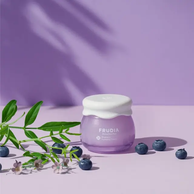 Frudia Blueberry Hydrating Cream Ενυδατική Κρέμα Προσώπου (Travel Size - MINI) 10g 3