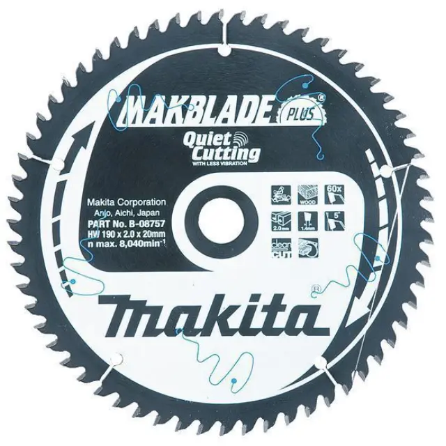 Makita B-32611 - Δίσκος Makblade+ T.C.T, 305 x 30 mm, 80 T 2