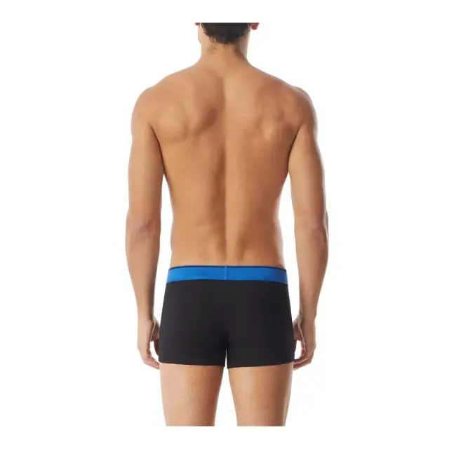 Diesel Ανδρικό Boxer Damien Contrast Denim Division Logo - Τριπλό Πακέτο, Χρώμα Black RYB - S 3